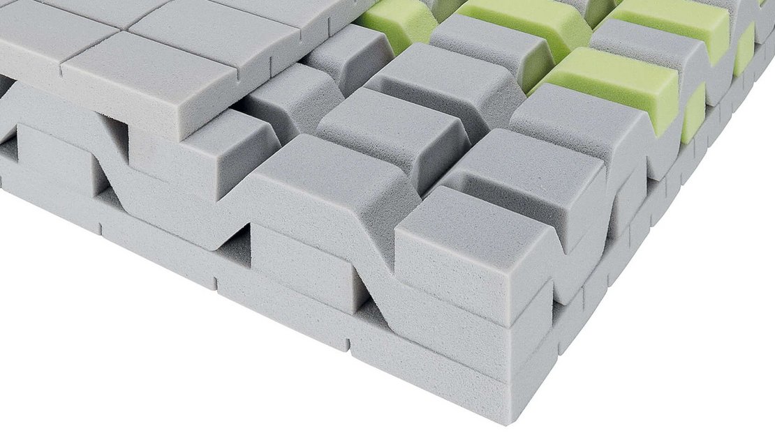 Aufbau der Kaltschaummatratze - JOKA